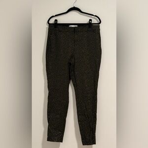Old Navy Black Pants with Gold Dots